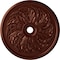 Ekena Millwork Sellek Ceiling Medallion (Fits Canopies up to 9"), Hand-Painted Antique Copper, 42 1/8"OD x 1 7/8"P CM42SKACS - alternate 1